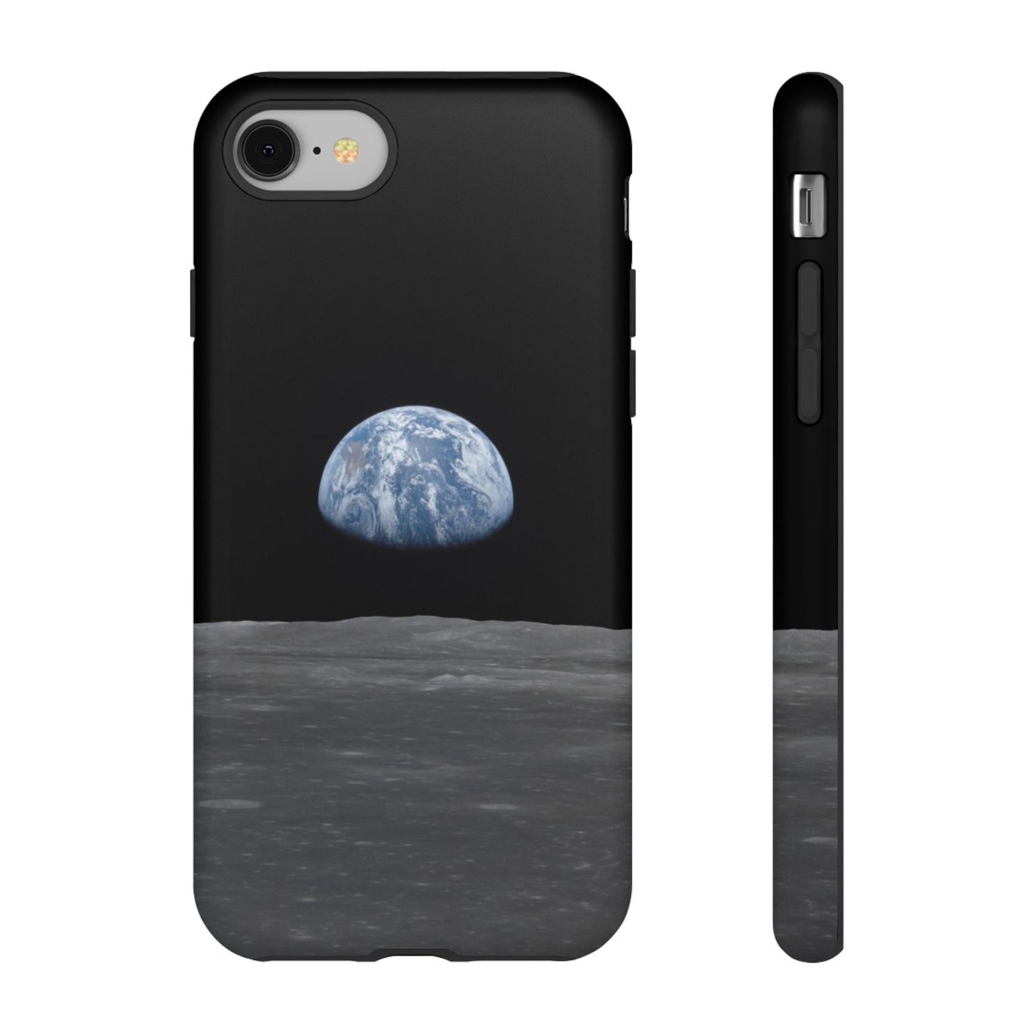 Earth From the Moon Tough Phone Case ~ iPhone Pixel Galaxy Apollo 11 Mission Outer Space Exploration NASA Astronauts Science Teacher Gift