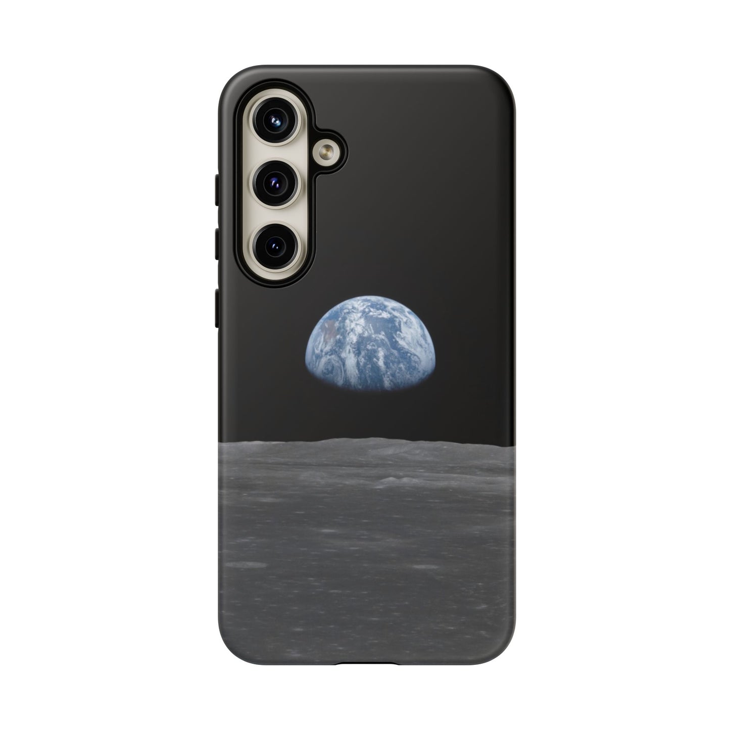 Earth From the Moon Tough Phone Case ~ iPhone Pixel Galaxy Apollo 11 Mission Outer Space Exploration NASA Astronauts Science Teacher Gift