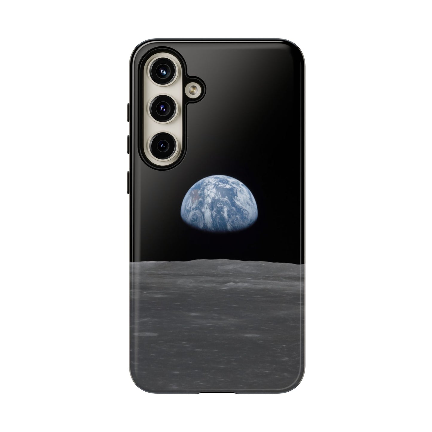 Earth From the Moon Tough Phone Case ~ iPhone Pixel Galaxy Apollo 11 Mission Outer Space Exploration NASA Astronauts Science Teacher Gift