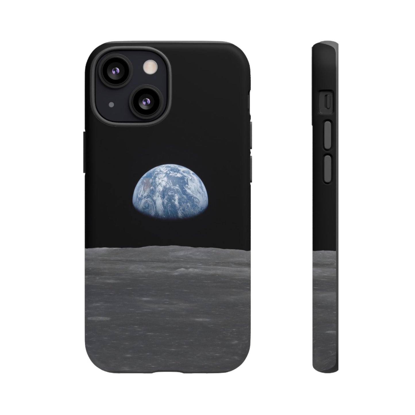 Earth From the Moon Tough Phone Case ~ iPhone Pixel Galaxy Apollo 11 Mission Outer Space Exploration NASA Astronauts Science Teacher Gift