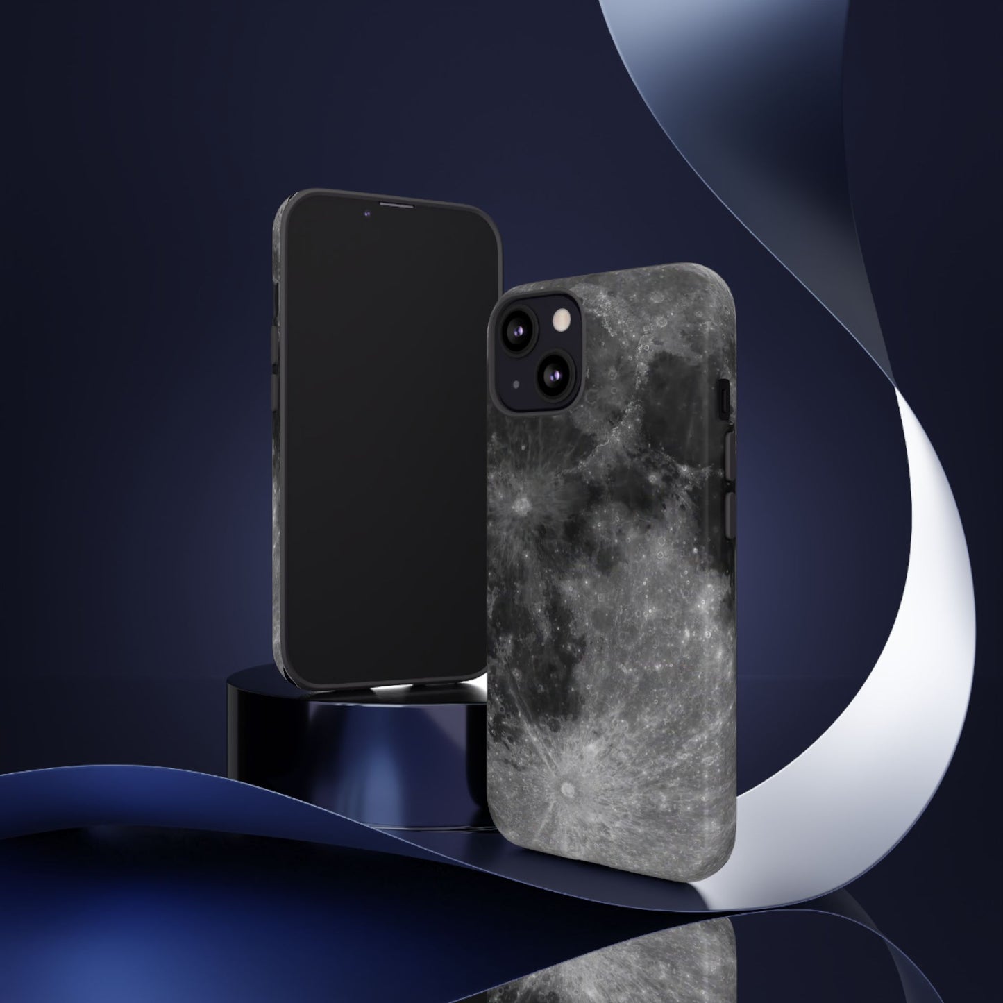 Moon Surface Tough Phone Case ~ iPhone Pixel Galaxy Rugged Protective