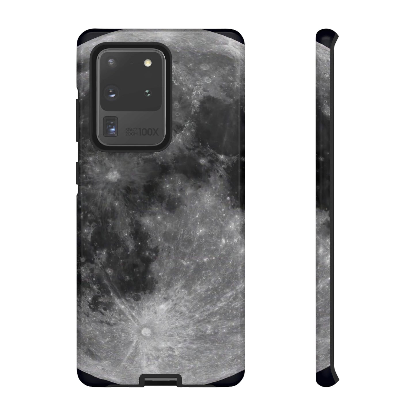 Moon Surface Tough Phone Case ~ iPhone Pixel Galaxy Rugged Protective
