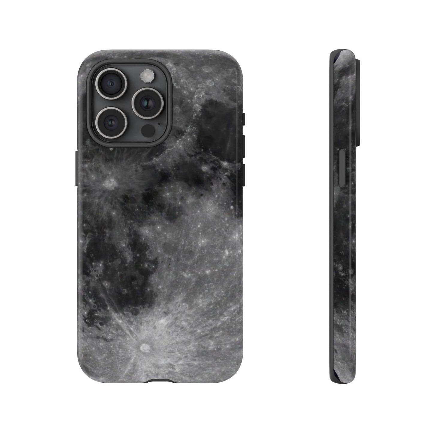 Moon Surface Tough Phone Case ~ iPhone Pixel Galaxy Rugged Protective