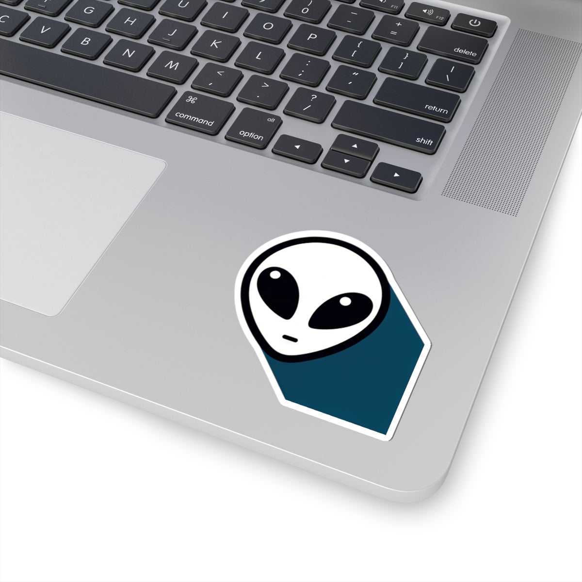 Iconic Alien ~ Shady Character, Kiss-Cut Sticker