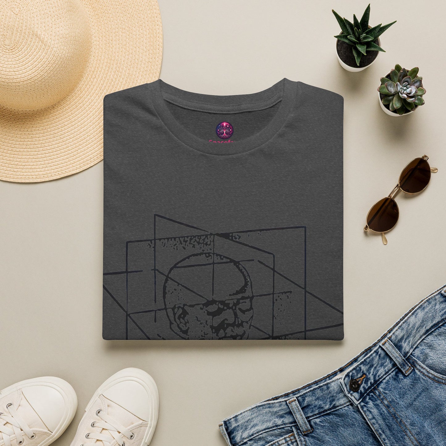 CIA Gateway Process T-Shirt | Astral Projection Consciousness Map | Remote Viewing Out of Body Experience Science Gift
