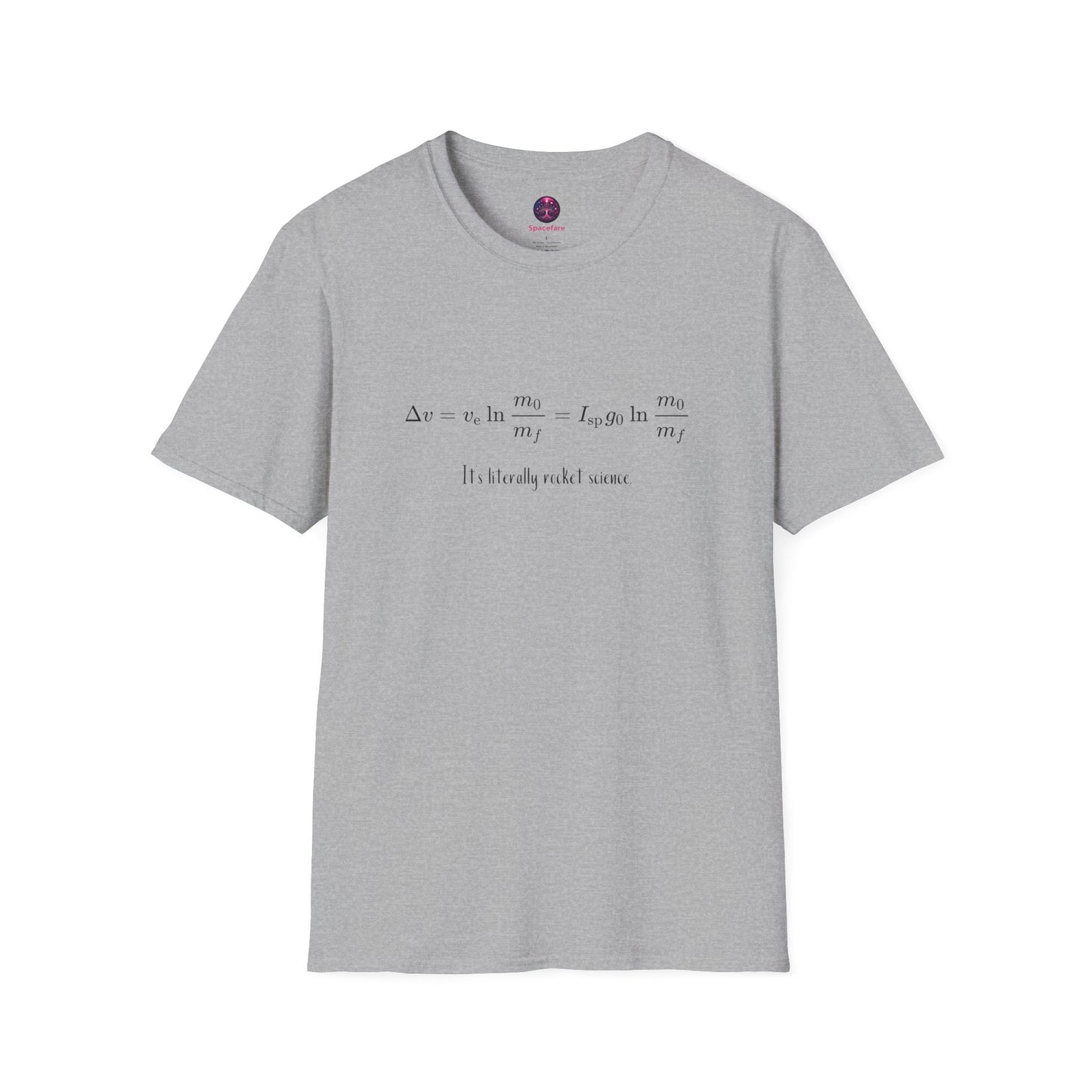 It's Literally Rocket Science Shirt ~ Tsiolkovsky Rocket Equation Astrophysics Science Present Physics Shirt Nerdcore Geek Fashion Teacher T