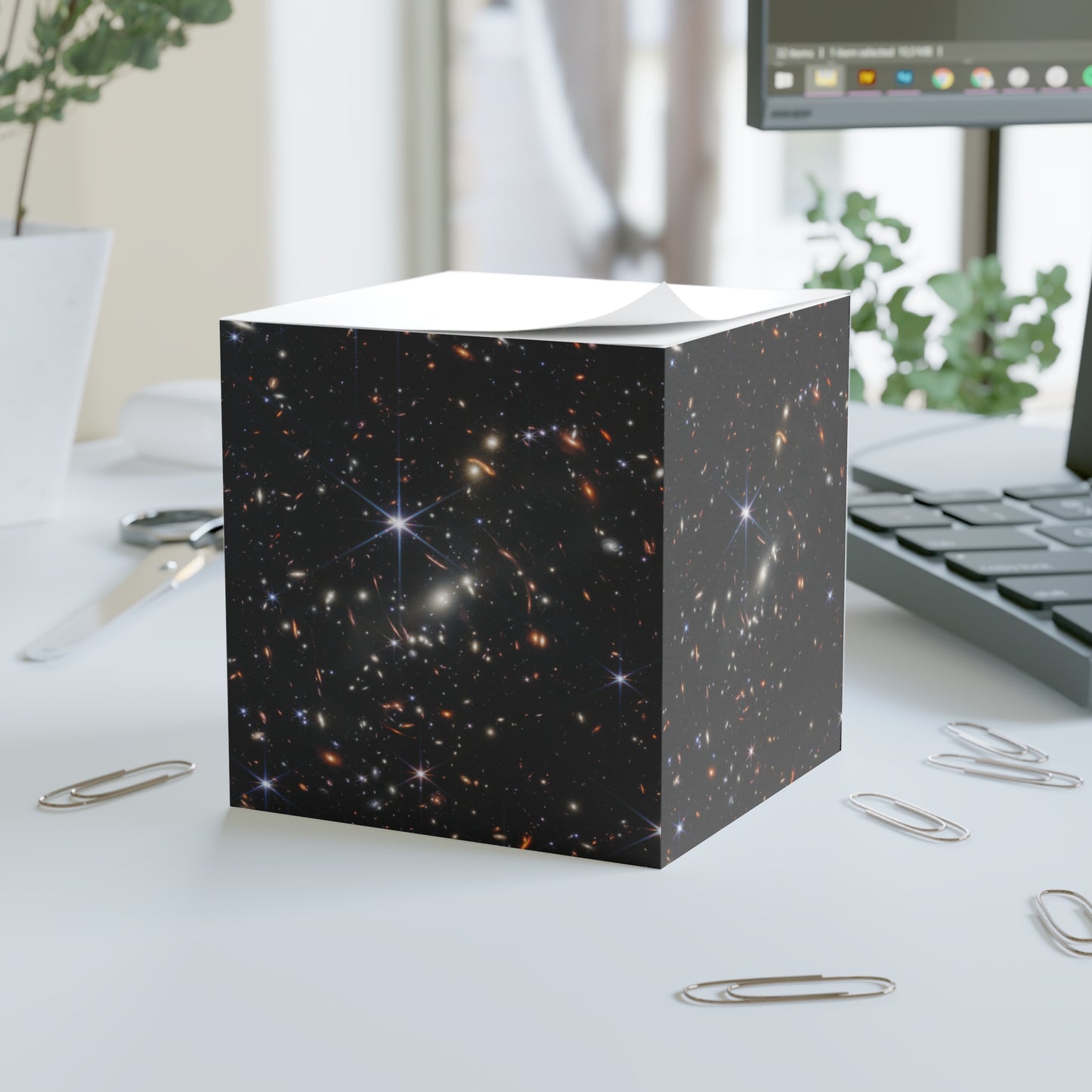 James Webb Galaxy Note Cube