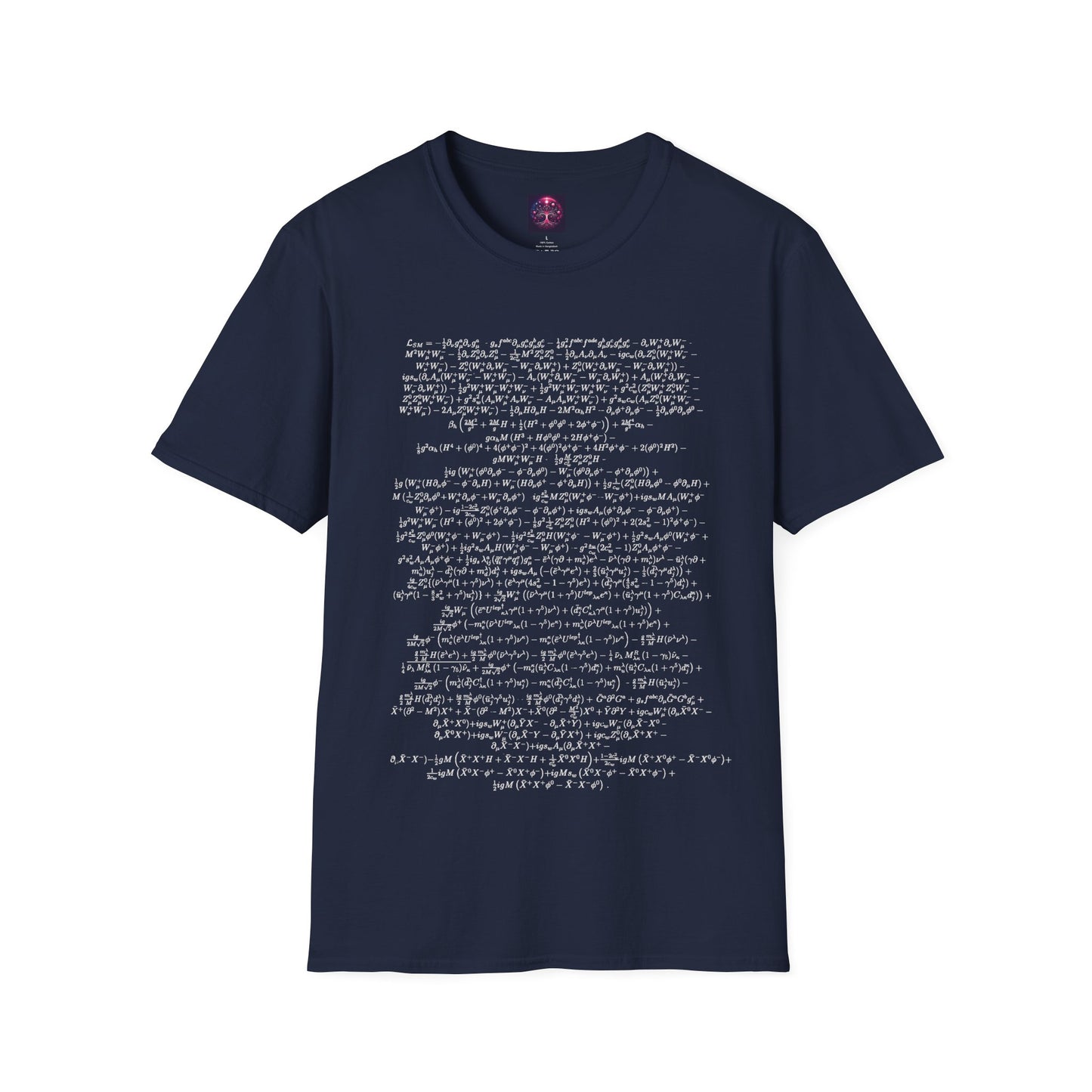 Standard Model Equation T Shirt ~ Particle Physics Quantum Mechanics Calculation Einstein Feynman Science Teacher Gift Nerdcore Quarks Boson