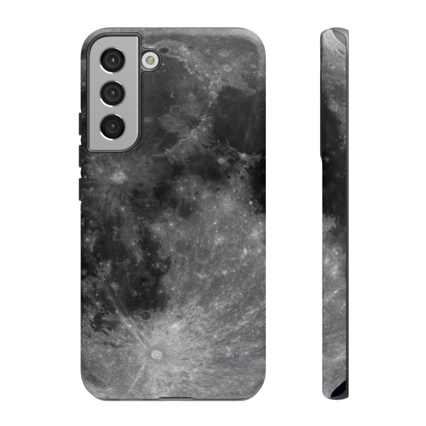 Moon Surface Tough Phone Case ~ iPhone Pixel Galaxy Rugged Protective