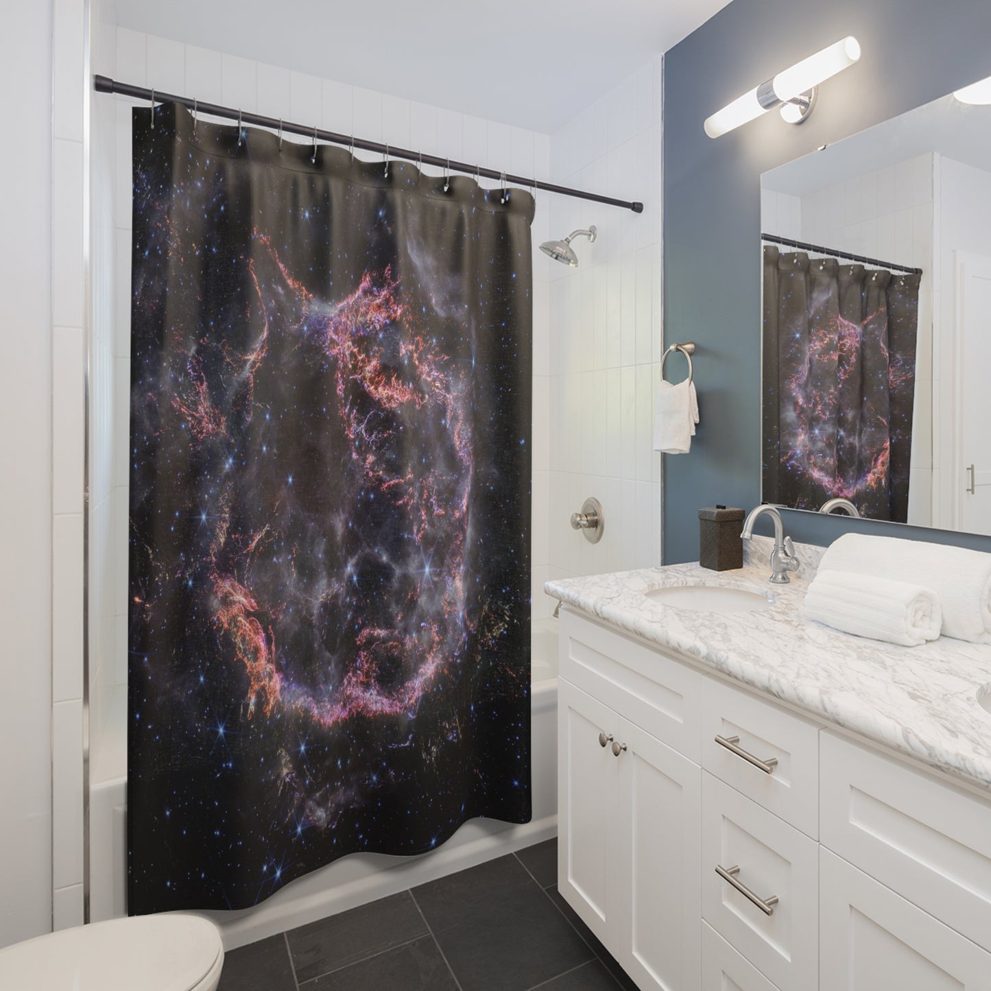 Cassiopeia Supernova Shower Curtains ~ Cass A NASA James Webb Infrared JWST Space Telescope Real Exploding Star Interstellar Stars Astronomy