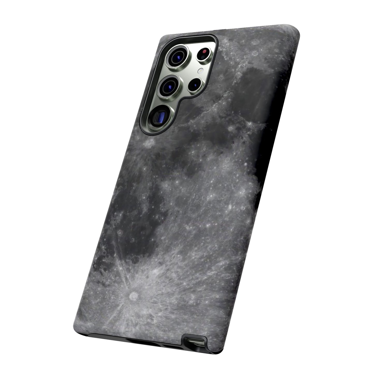 Moon Surface Tough Phone Case ~ iPhone Pixel Galaxy Rugged Protective