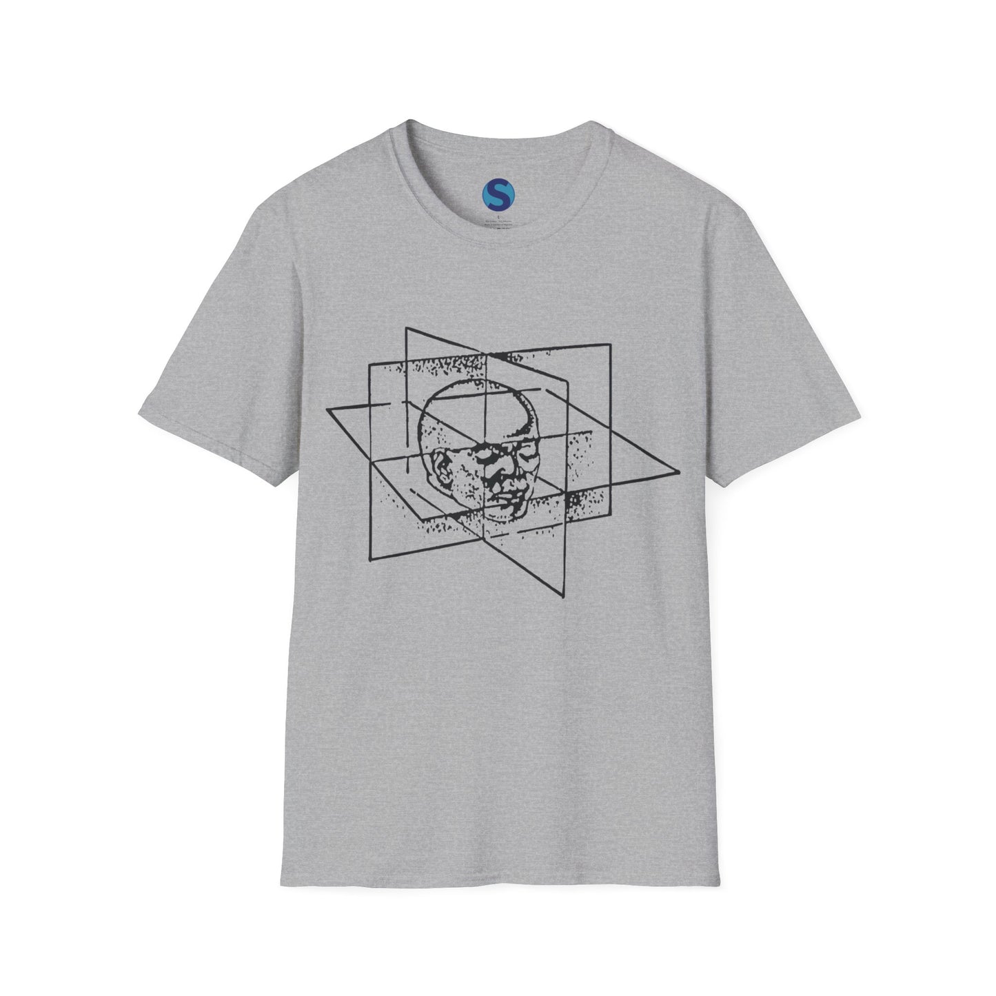 Astral Travel Shirt ~ Dimension Head CIA Gateway Sketch ~ UFO Gift, Extraterrestrial, SciFi Gift, Out Of Body Experience