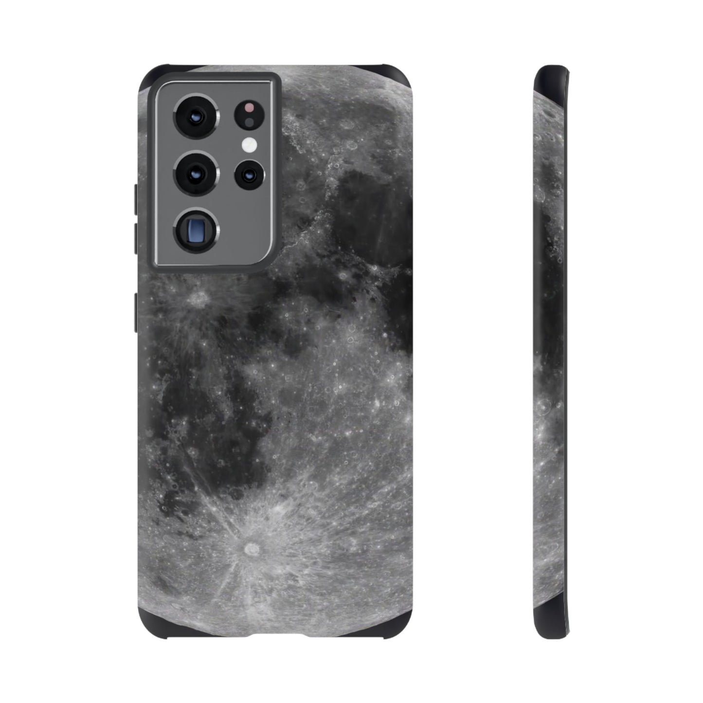 Moon Surface Tough Phone Case ~ iPhone Pixel Galaxy Rugged Protective
