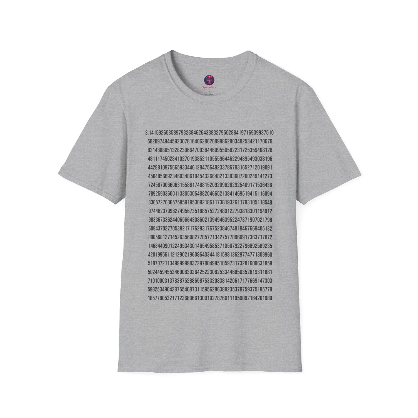 Pi to 1,000 Places T Shirt ~ Math Team Shirt Science Physics Nerdcore Geek Fashion Teacher Gift Scientist Circumference Diameter Constant