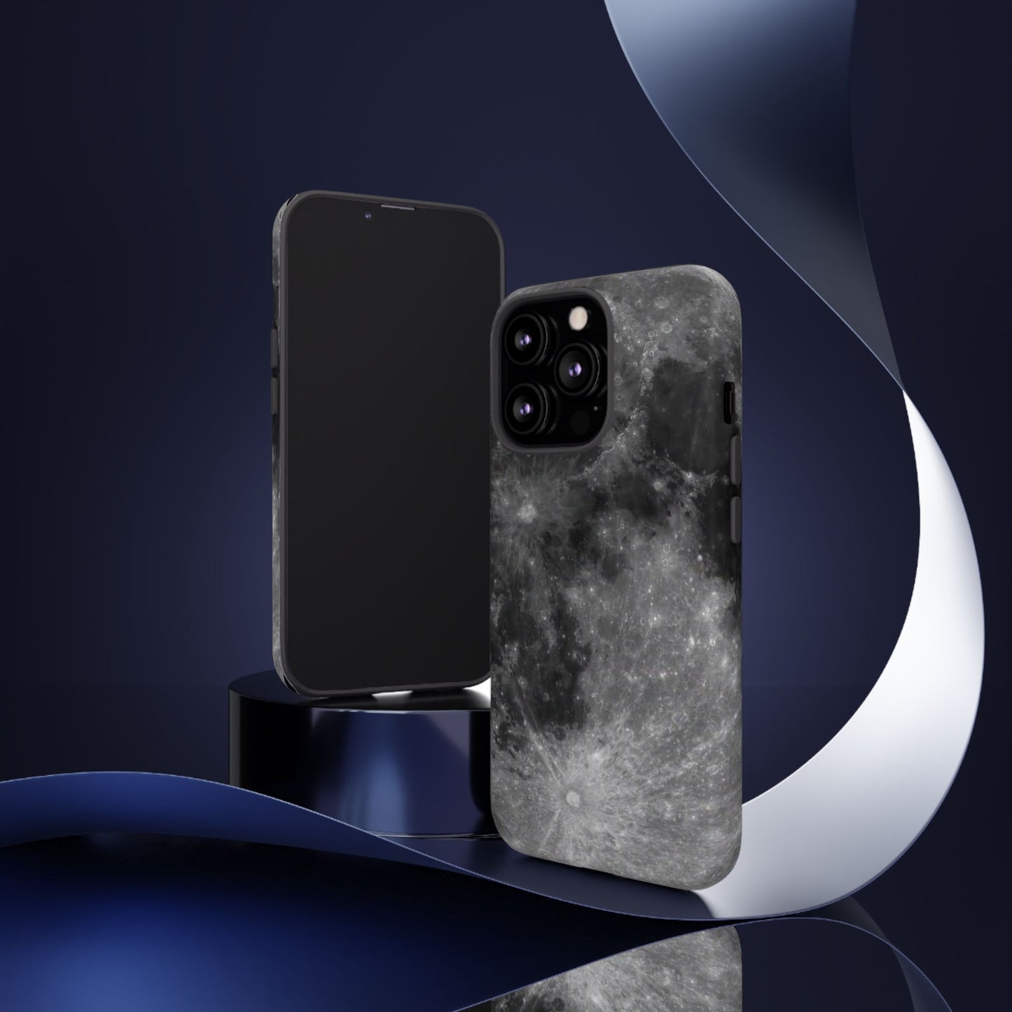 Moon Surface Tough Phone Case ~ iPhone Pixel Galaxy Rugged Protective