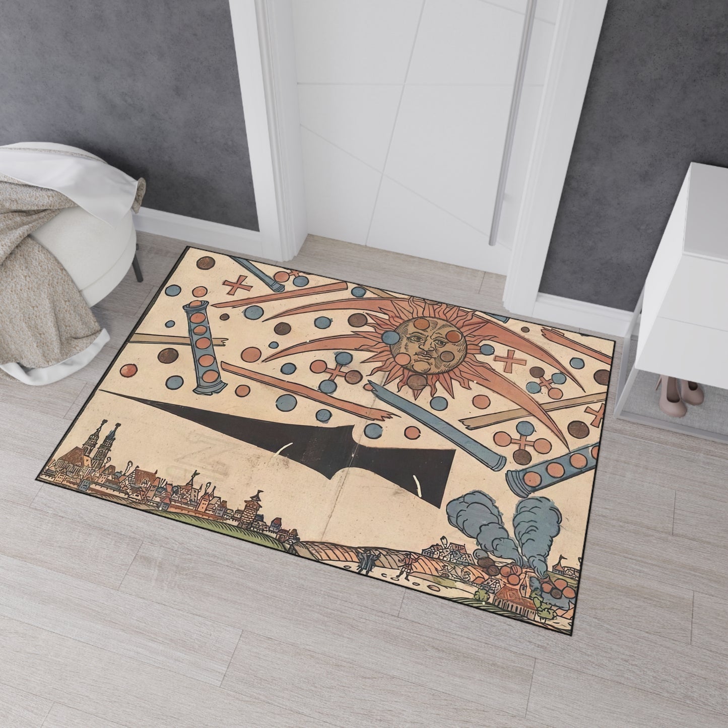 Middle Ages UFO Battle Heavy Duty Floor Mat