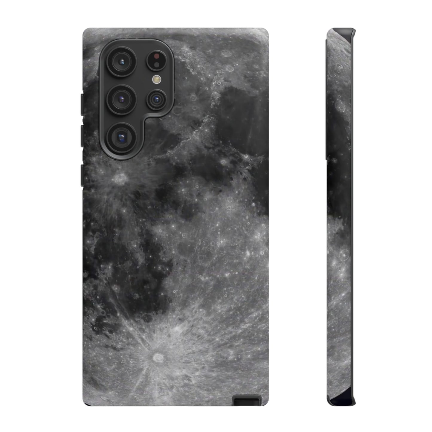 Moon Surface Tough Phone Case ~ iPhone Pixel Galaxy Rugged Protective