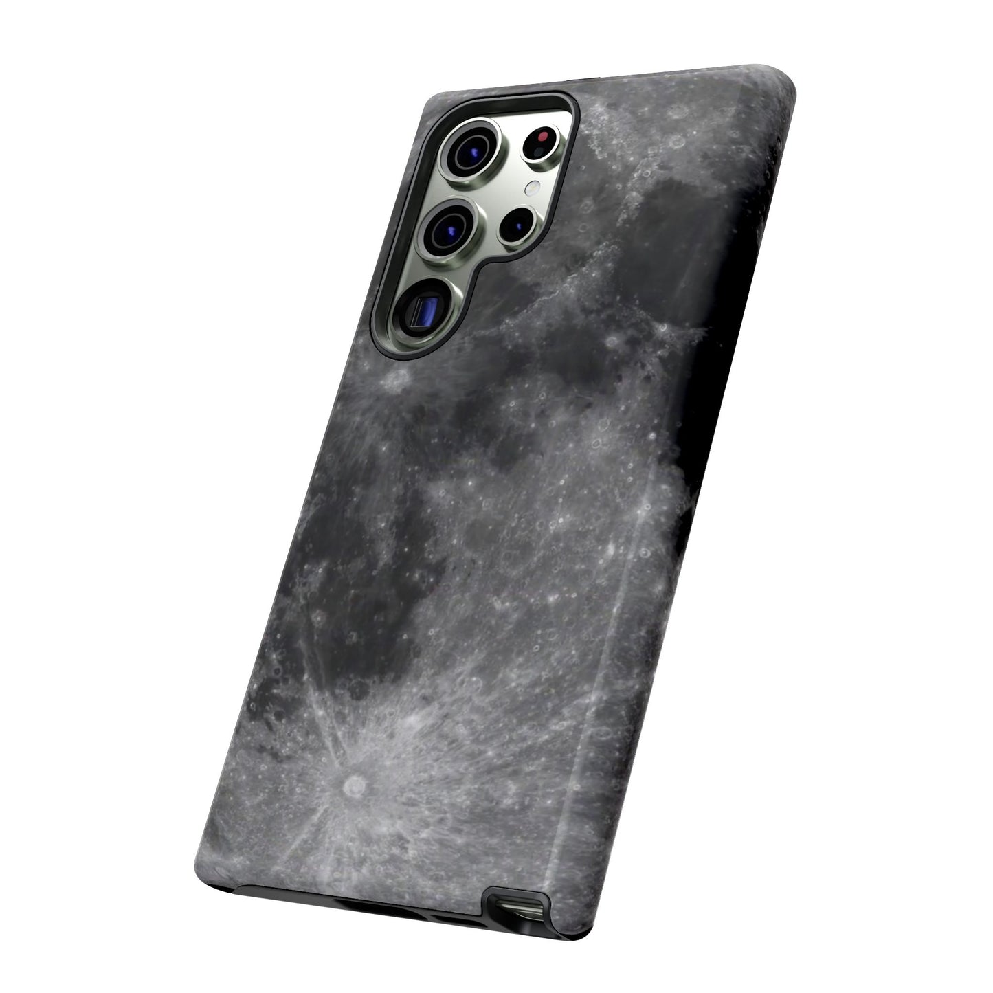 Moon Surface Tough Phone Case ~ iPhone Pixel Galaxy Rugged Protective
