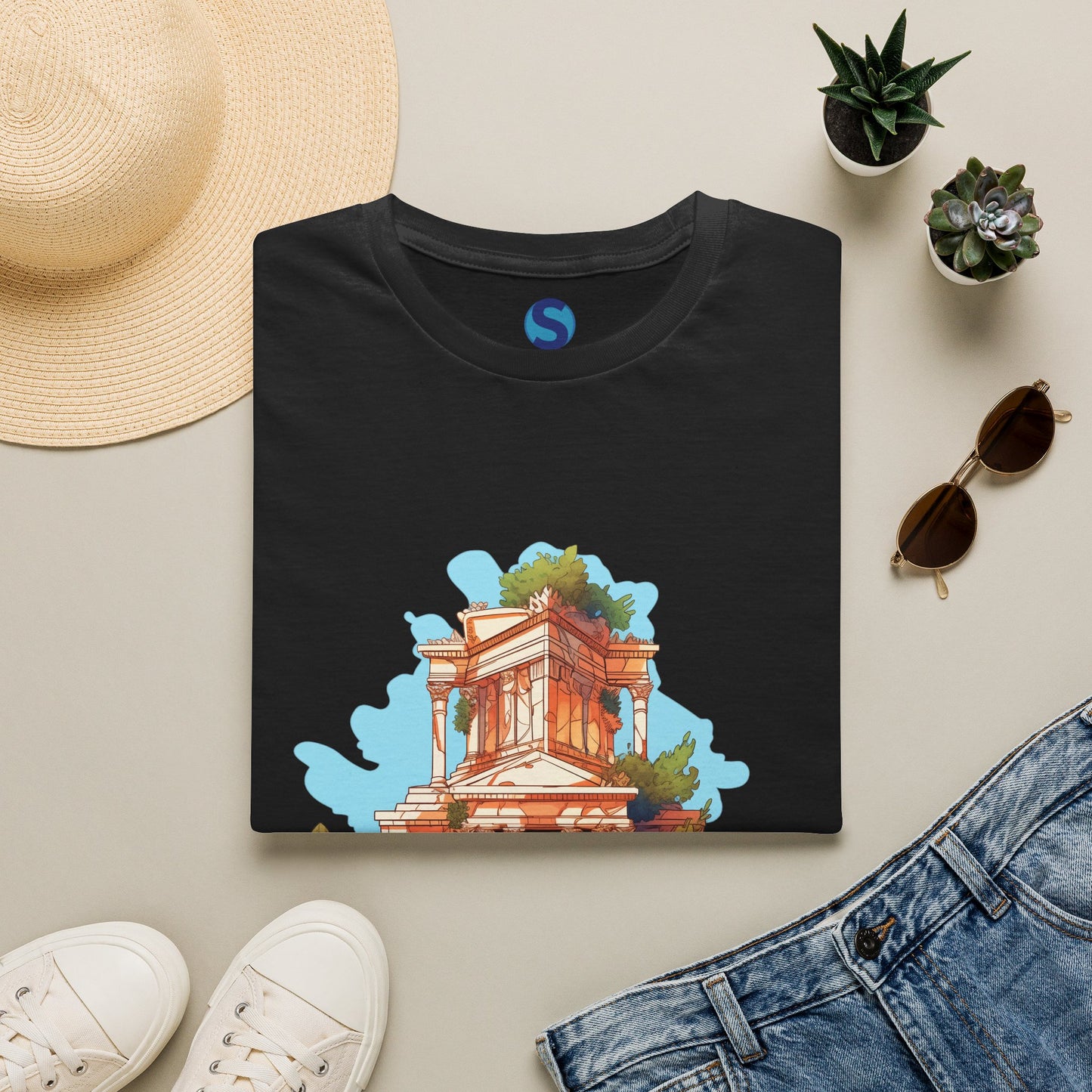 Babylon Temple Shirt ~ Ancient Civilization Fit Lost Temple Mystery Gift T Shirt