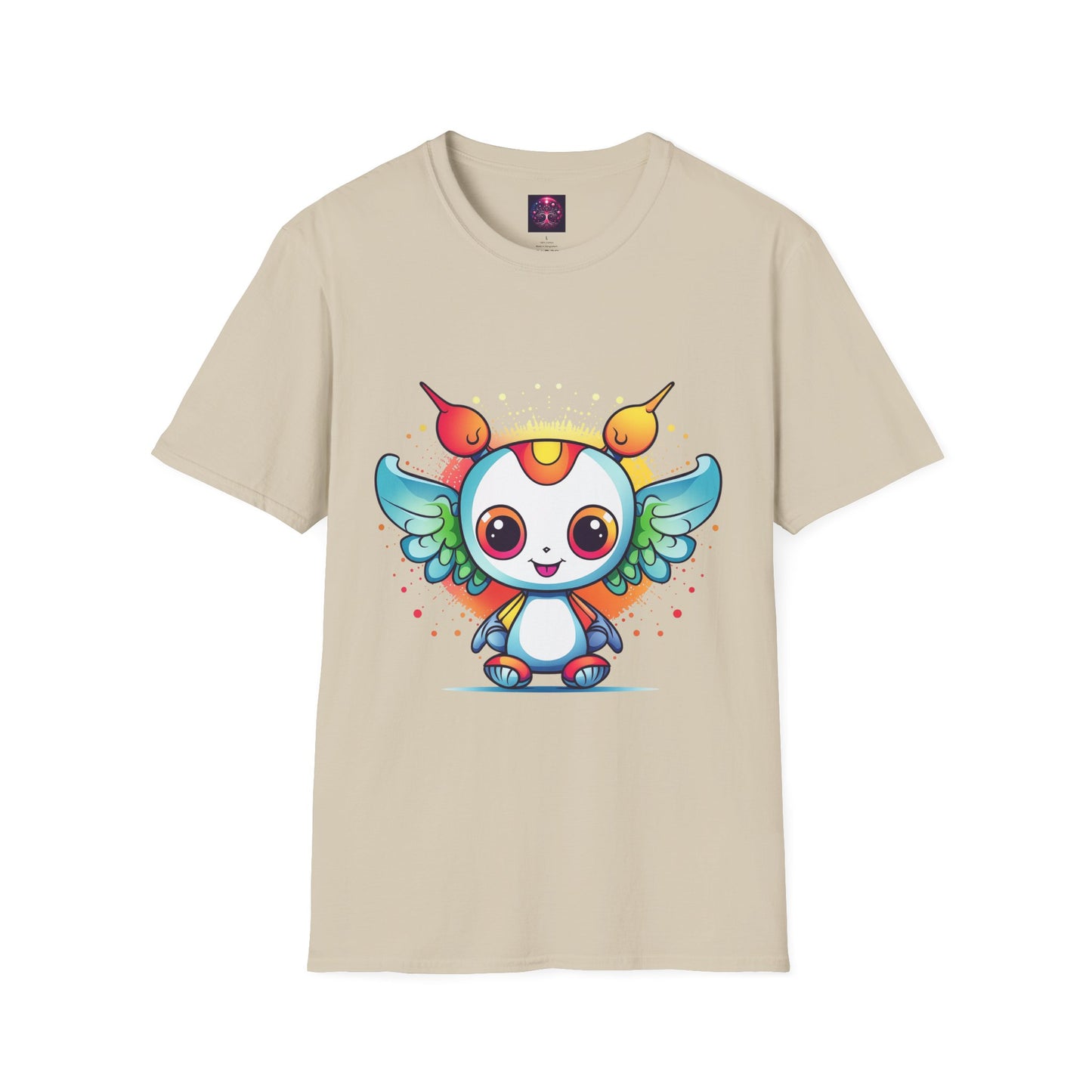 Cute Anime Alien Angel T Shirt ~ Cartoon Alien Gift Friendly Extraterrestrial Creature UFOs UAP Flying Saucer Abduction But Make It Adorable