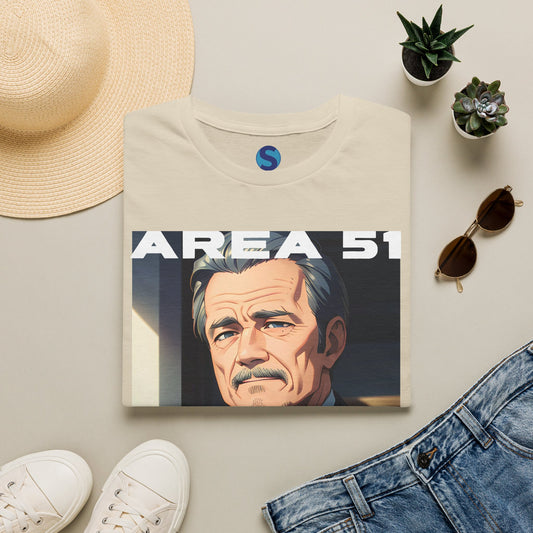 Area 51 T Shirt ~ UFO Disclosure George Knapp