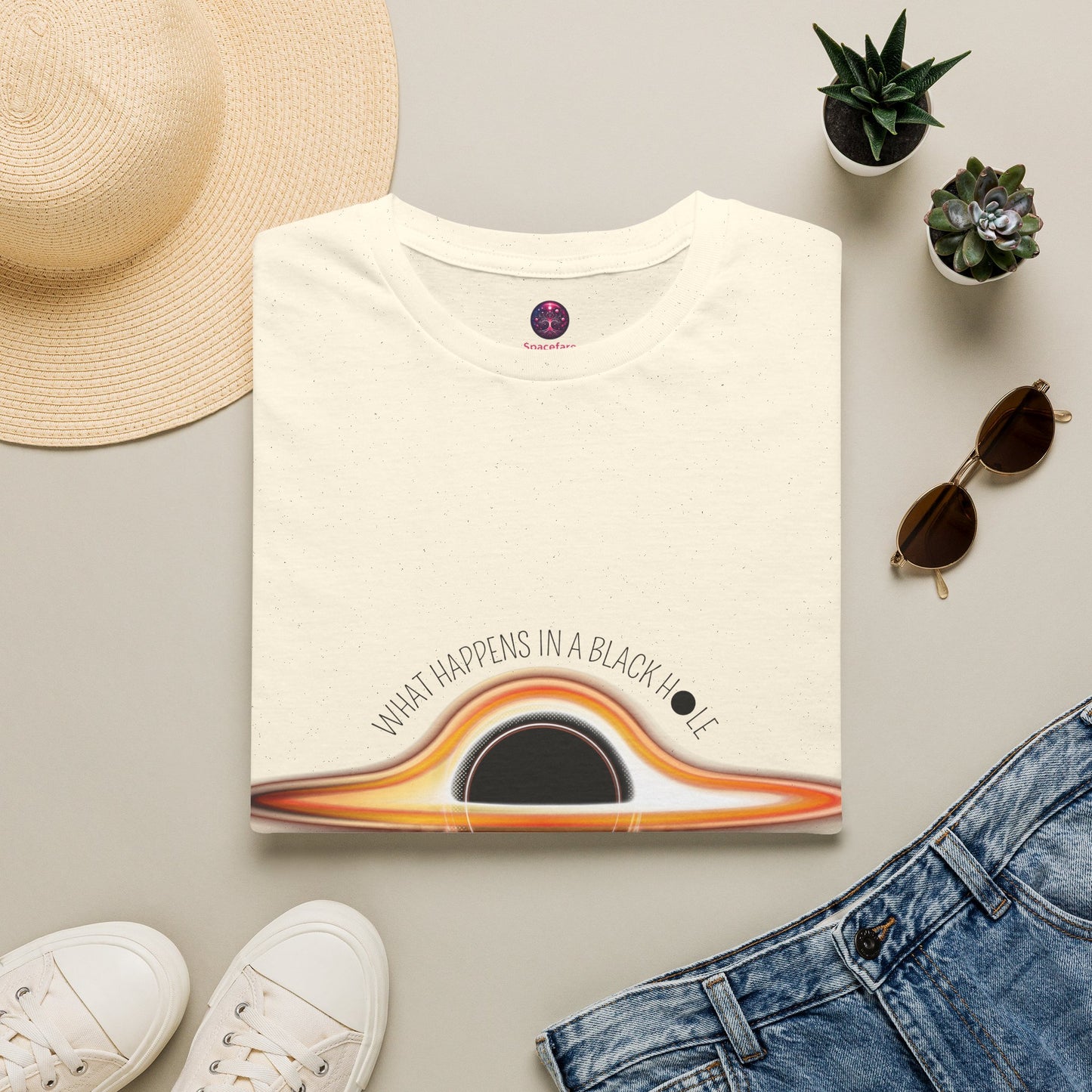 What Happens in a Black Hole Stays in a Black Hole T Shirt, Black Holes Exist... Do you want to try and see what happens in a Black Hole?