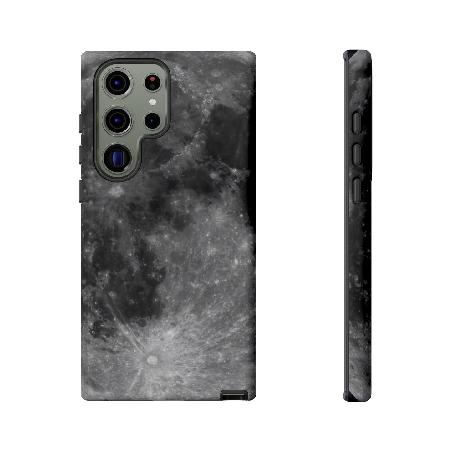 Moon Surface Tough Phone Case ~ iPhone Pixel Galaxy Rugged Protective