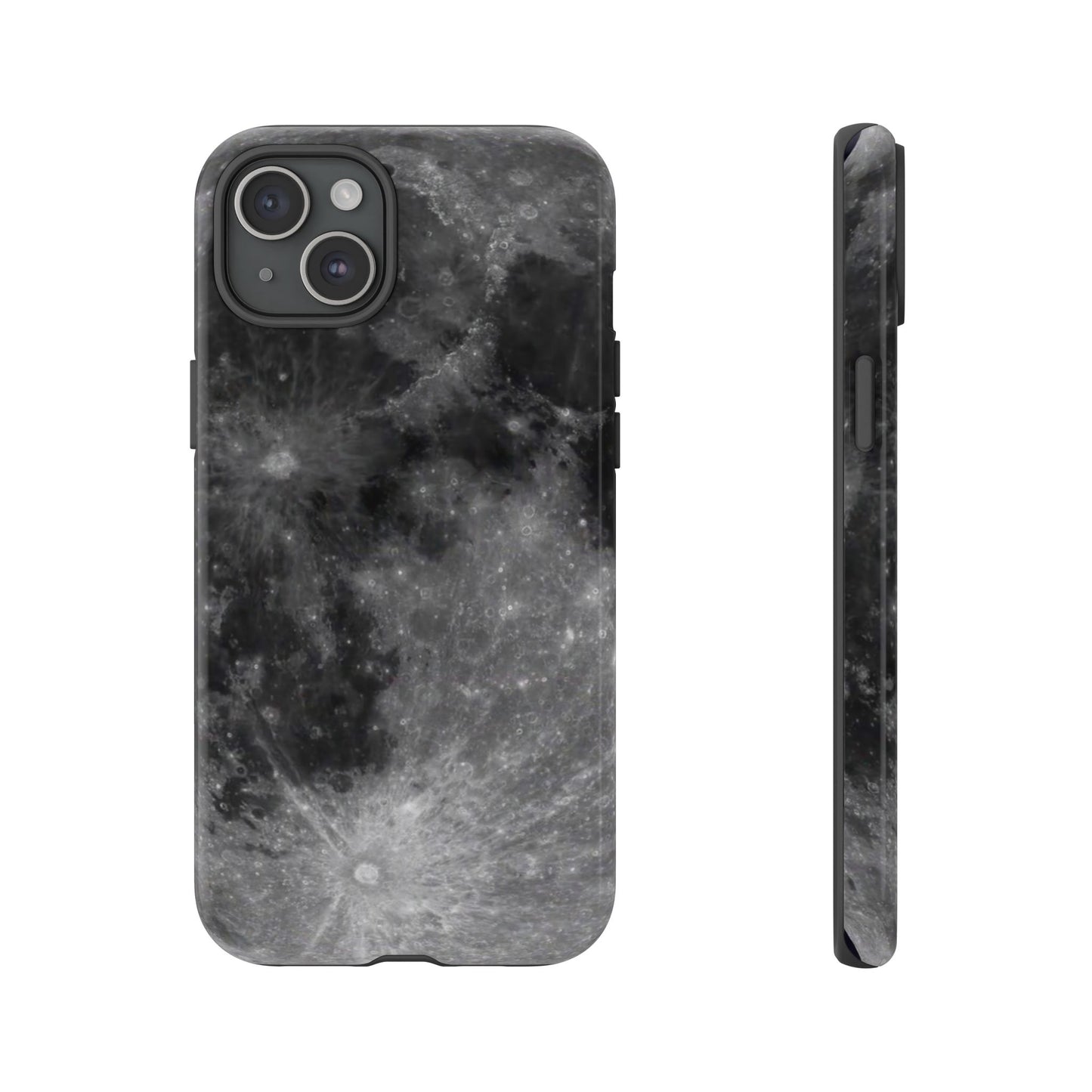 Moon Surface Tough Phone Case ~ iPhone Pixel Galaxy Rugged Protective