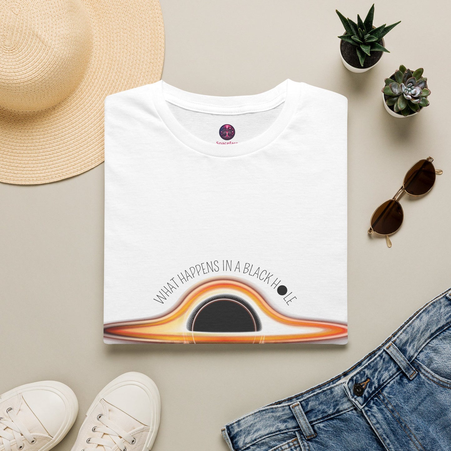 What Happens in a Black Hole Stays in a Black Hole T Shirt, Black Holes Exist... Do you want to try and see what happens in a Black Hole?