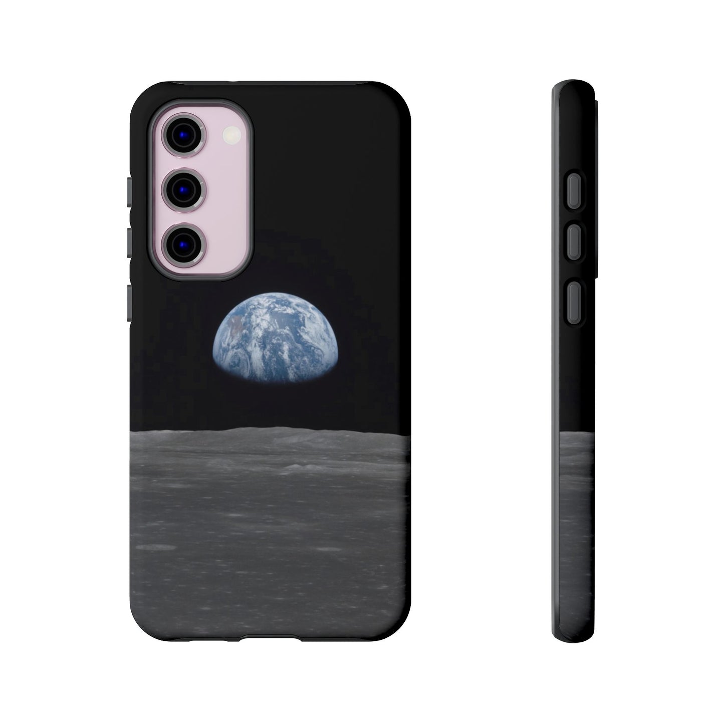 Earth From the Moon Tough Phone Case ~ iPhone Pixel Galaxy Apollo 11 Mission Outer Space Exploration NASA Astronauts Science Teacher Gift