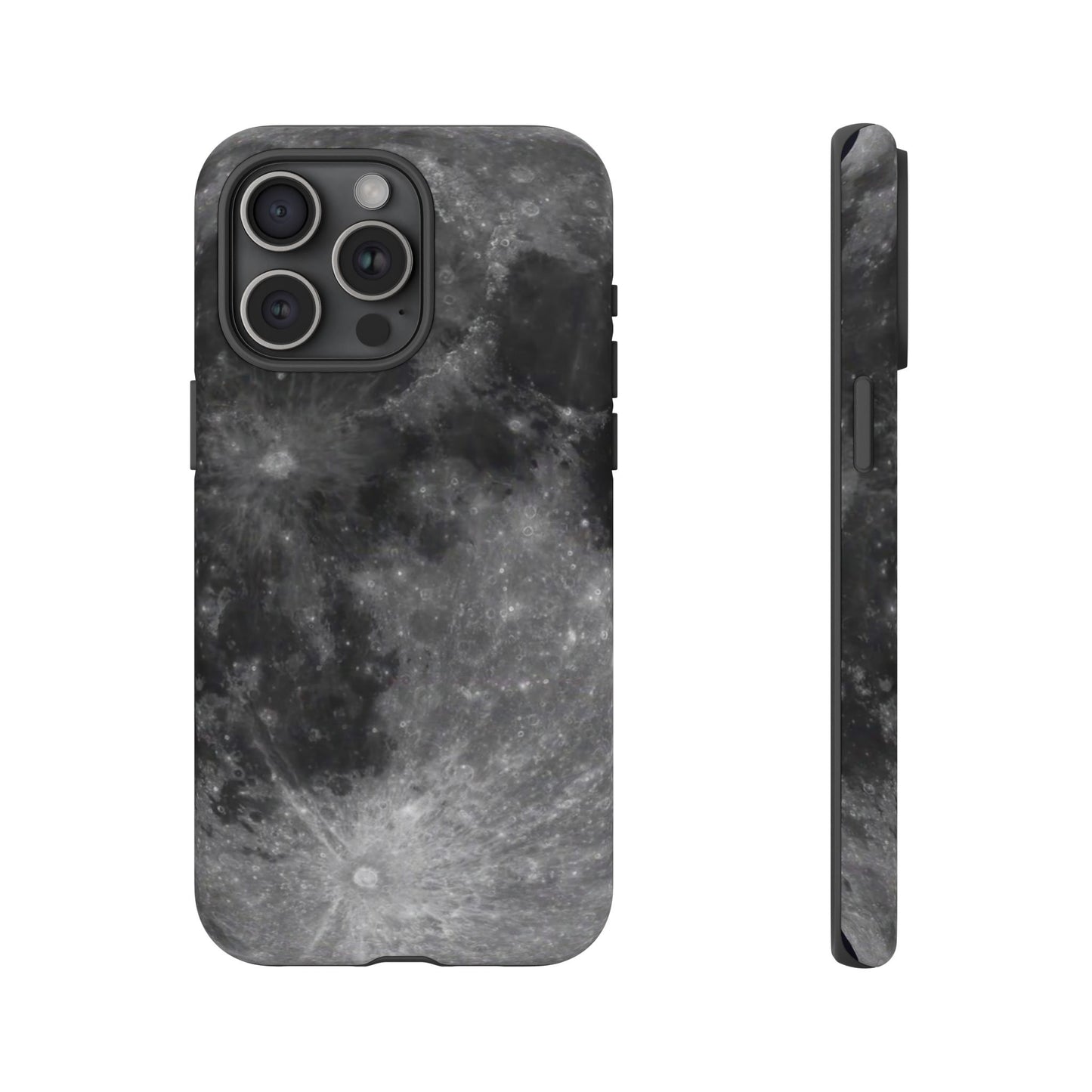 Moon Surface Tough Phone Case ~ iPhone Pixel Galaxy Rugged Protective