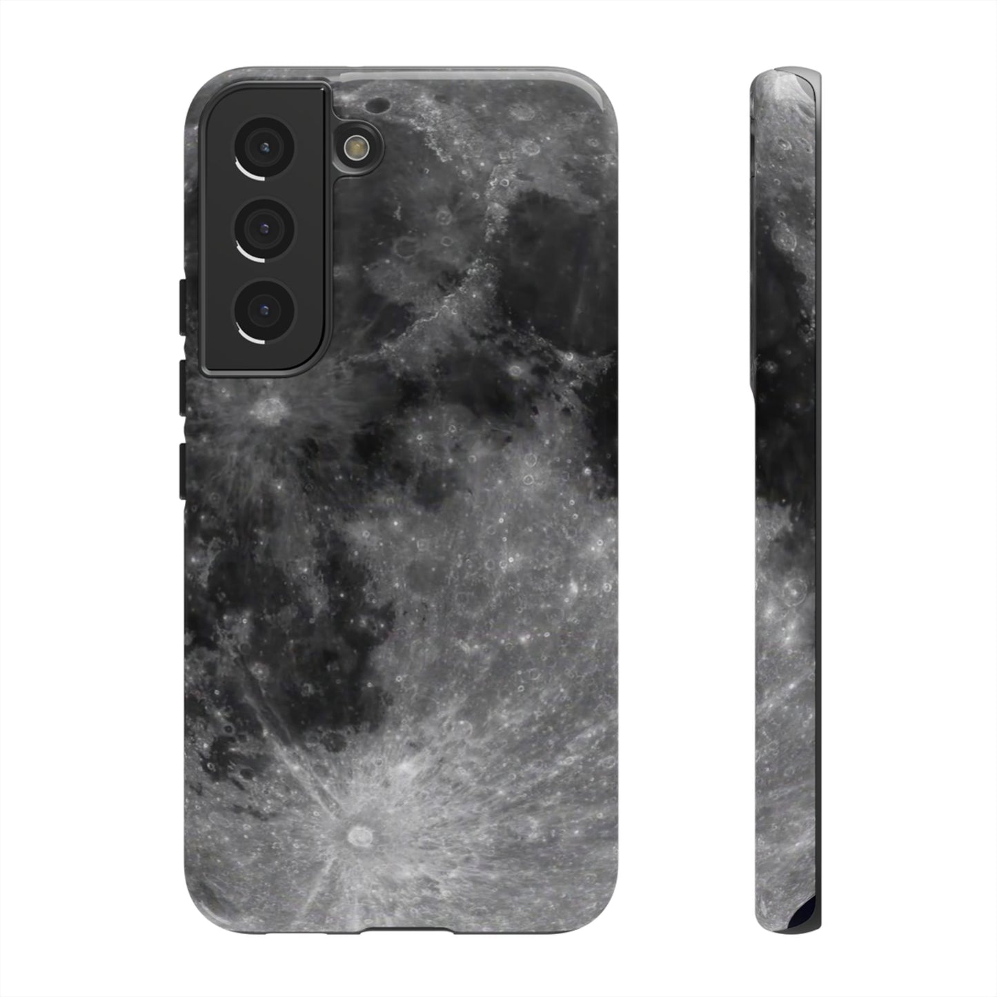 Moon Surface Tough Phone Case ~ iPhone Pixel Galaxy Rugged Protective