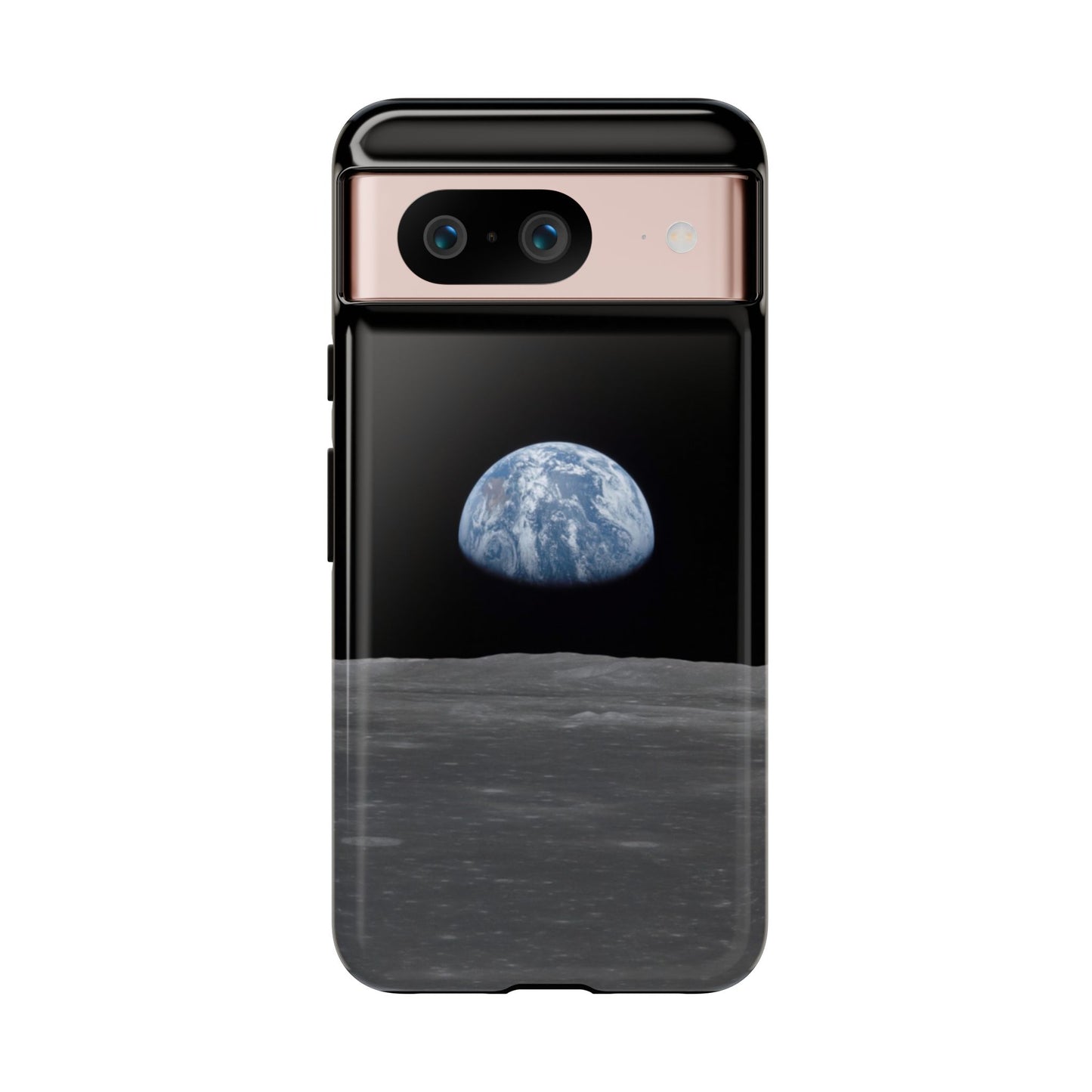Earth From the Moon Tough Phone Case ~ iPhone Pixel Galaxy Apollo 11 Mission Outer Space Exploration NASA Astronauts Science Teacher Gift