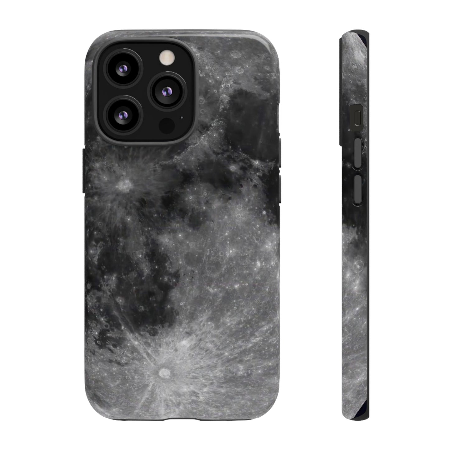 Moon Surface Tough Phone Case ~ iPhone Pixel Galaxy Rugged Protective