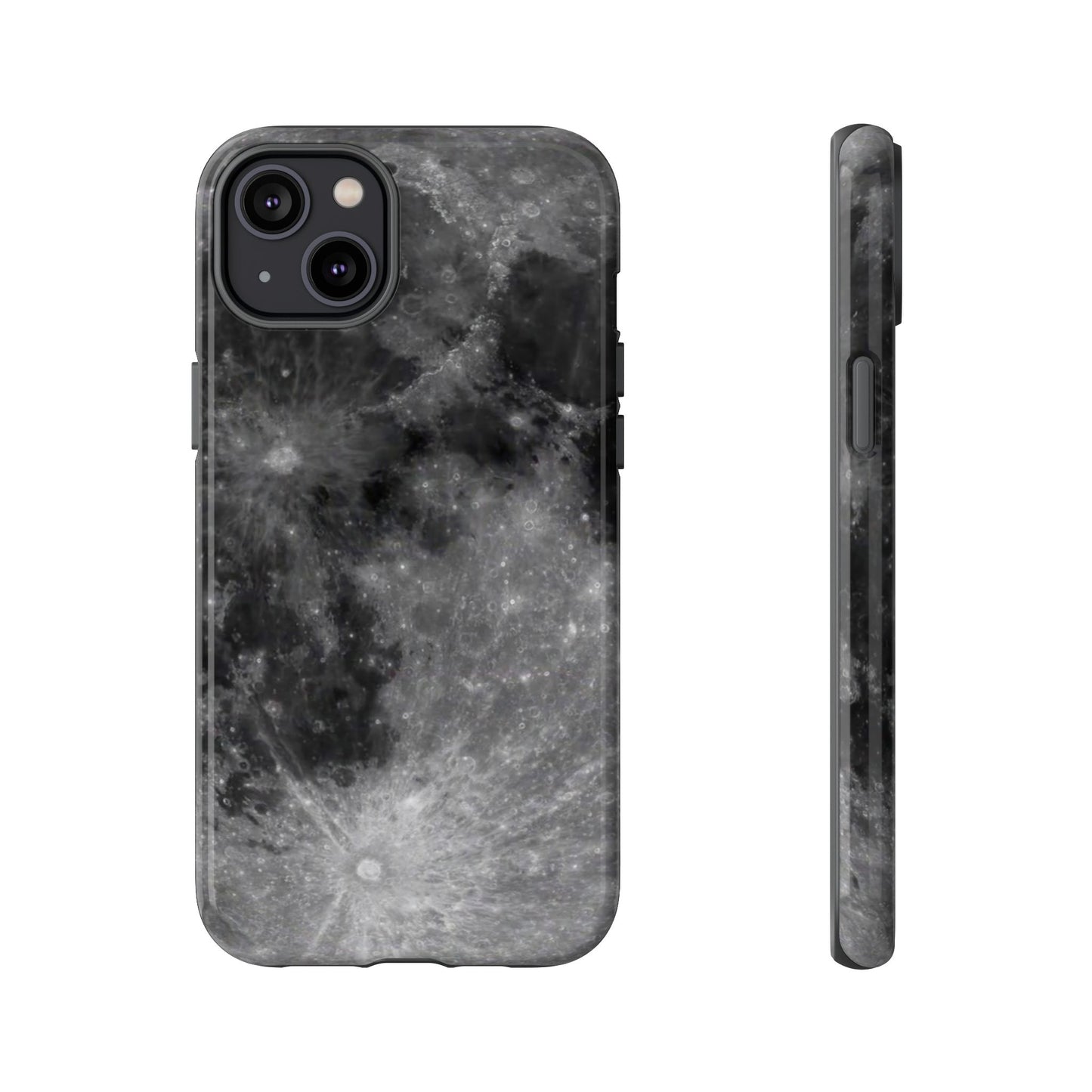 Moon Surface Tough Phone Case ~ iPhone Pixel Galaxy Rugged Protective
